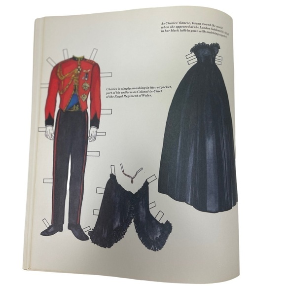 NWT Vintage 1982 The Princess Diana Paper Doll Book Of Fashion - Picture 11 of 13